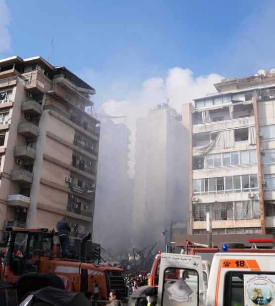 One of the largest waves of Israeli strikes so far has just hit over 60 locations across Beirut and beyond. ; Following Israeli strikes that struck earlier today in Beirut, significant damage has been reported in a densely populated area. Homes and civilian infrastructure have been impacted. Hundreds people were killed.